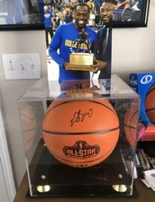 Draymond Green Signed NBA All Star Basketball Ball Golden State Warriors Proof