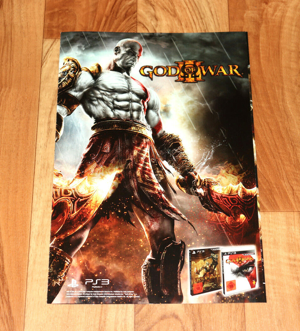 [非売品] GOD OF WAR ゴッドオブウォー　ポスター　販促品　B2 非売品] GOD OF WAR ゴッドオブウォー ポスター 販促品 B2
