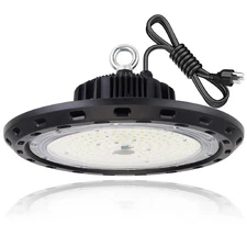 LED High Bay Lights 150W 22500lm 5000K Eqv. to 600W HPS/MH, UFO Lights for Sh...