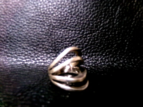 VINTAGE .UNBRANDED .925 STERLING SILVER 4 BAR RING SIZE 5.5  13.2 GRAMS