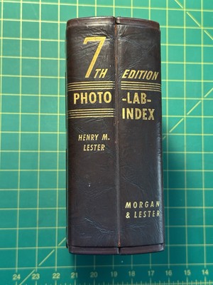 Henry Lester Photo Lab Index 7th Edition complete darkroom lab