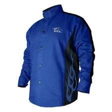 Revco F930C Flame Retardant Welding Jacket, 9 oz, Cotton