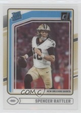 2024 Panini Clearly Donruss Rated Rookie Spencer Rattler #94 1oa8
