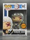 Funko Pop Demon Slayer Kimetsu No Yaiba Tengen Uzui CHASE #1533 W/Protector