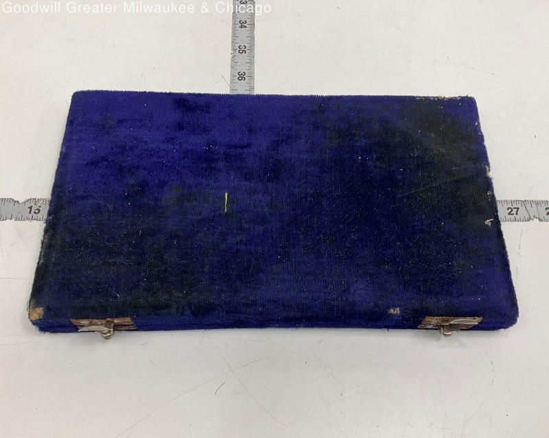 Vintage Gold Plated Balancing Scale. Missing 2 Weights and a Pole