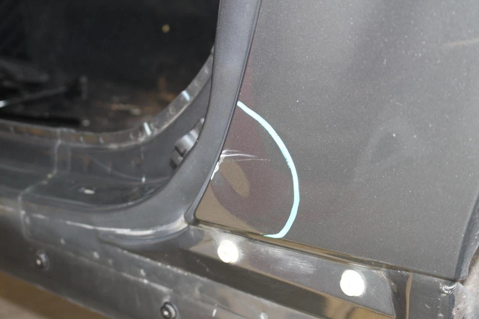 06-15 Conjunto de panel trasero izquierdo conductor gris Mazda Mx-5 Miata NC Foto 4 de 4