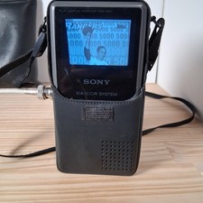 Vintage Sony WatchCam FDM-030 Flat Display Monitor BNC Video Portable TV Tested
