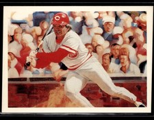 1985 Topps Renata Galasso Pete Rose #50 Pete Rose Reds Baseball Card 3501J