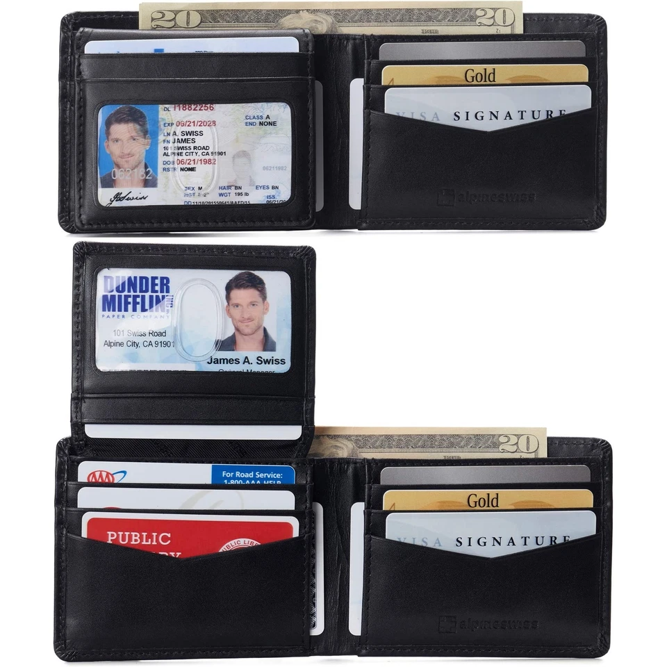 Connor Executive Bifold Wallet | Business Passcase for Men | Premium Leather ... - Image 2 of 4