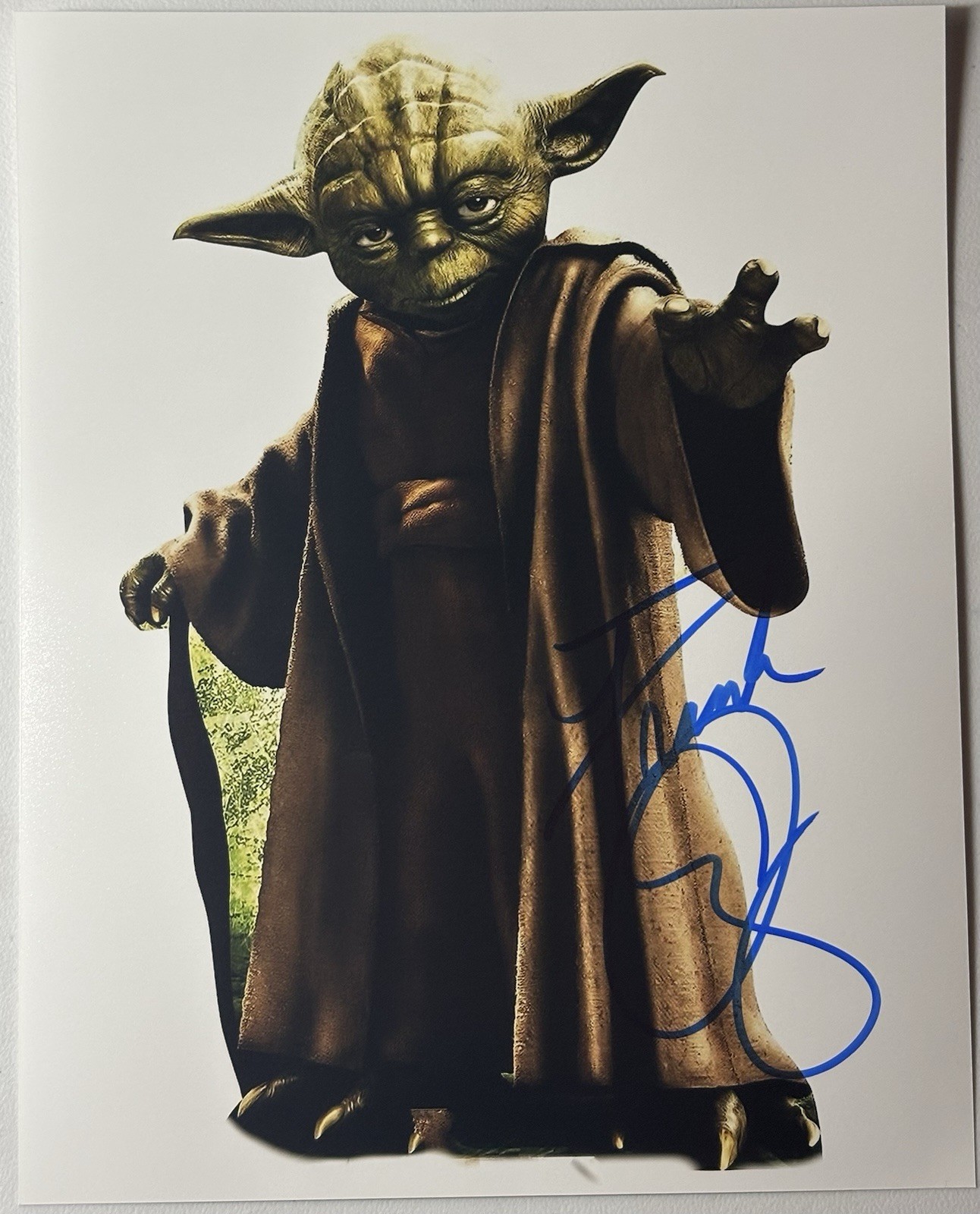 Frank Oz Signed Photo, 8x10 With COA, Star Wars, Yoda