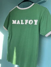Harry Potter Slytherin 07 Malfoy T-Shirt Size S Universal Studios Official