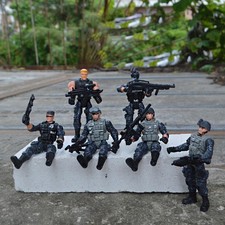 6x Action Figures And Accessories Men Figures for Teens