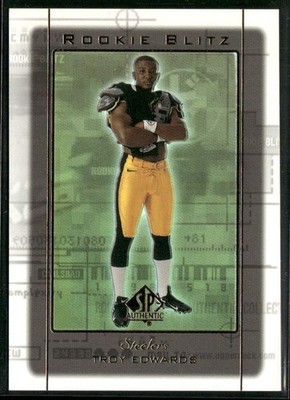 1999 SP Authentic #RB17 Troy Edwards Rookie Blitz