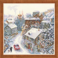 Riolis Cross Stitch Kit Snowy Winter 1678