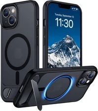 Temdan Magnetic Compatible with iPhone 14 Case/iPhone 13 14/13, Black 