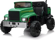 24V 2-Seater 4WD Ride-On Truck Car for Kids 3-8 with Remote, Horn, LED, Music