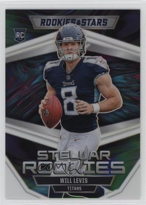 2023 Panini Rookies & Stars Stellar White Prizm /149 Will Levis #SR-10 RC i6j