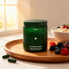 Prebiotic Probiotic Supplement for Women and Men Digestive Wellness