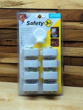 Safety 1st Magnetic Cabinet Locks 9-Piece Set - 8 Locks 1 Key - Child Proofing