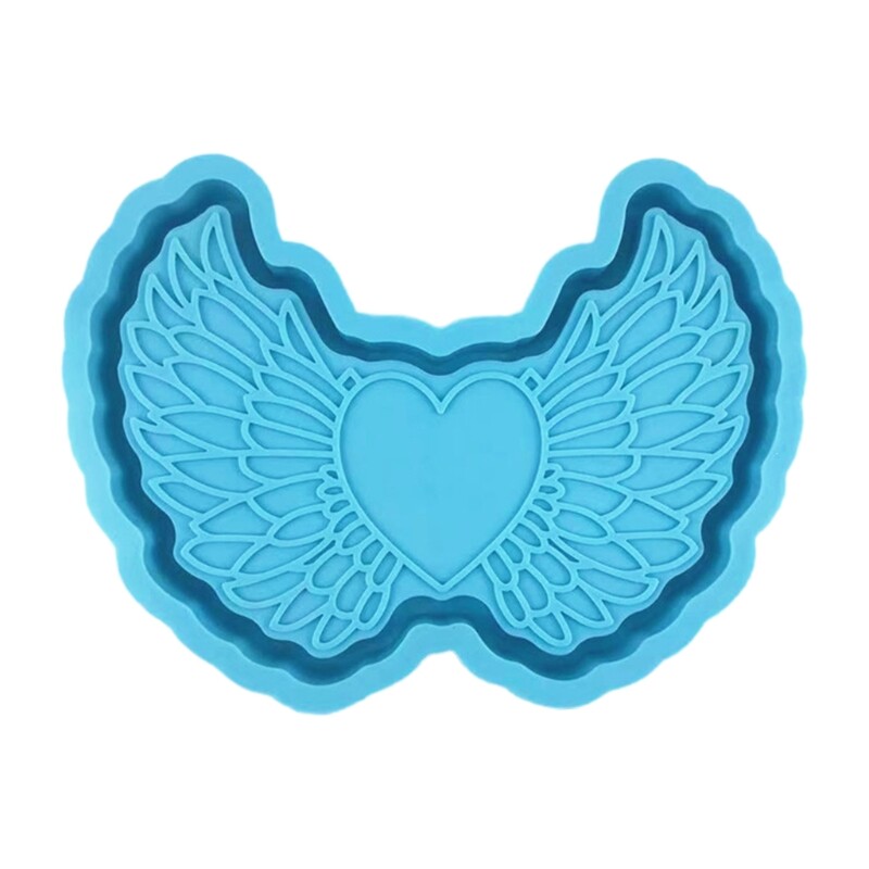 Heart Wing Jewelry Epoxy Resin Silicone Mold Storage Box