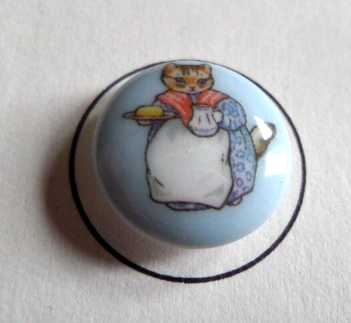 Vintage Collector Card w/ 10 BEATRIX POTTER PICTURE BUTTONS - Picture 6 of 12