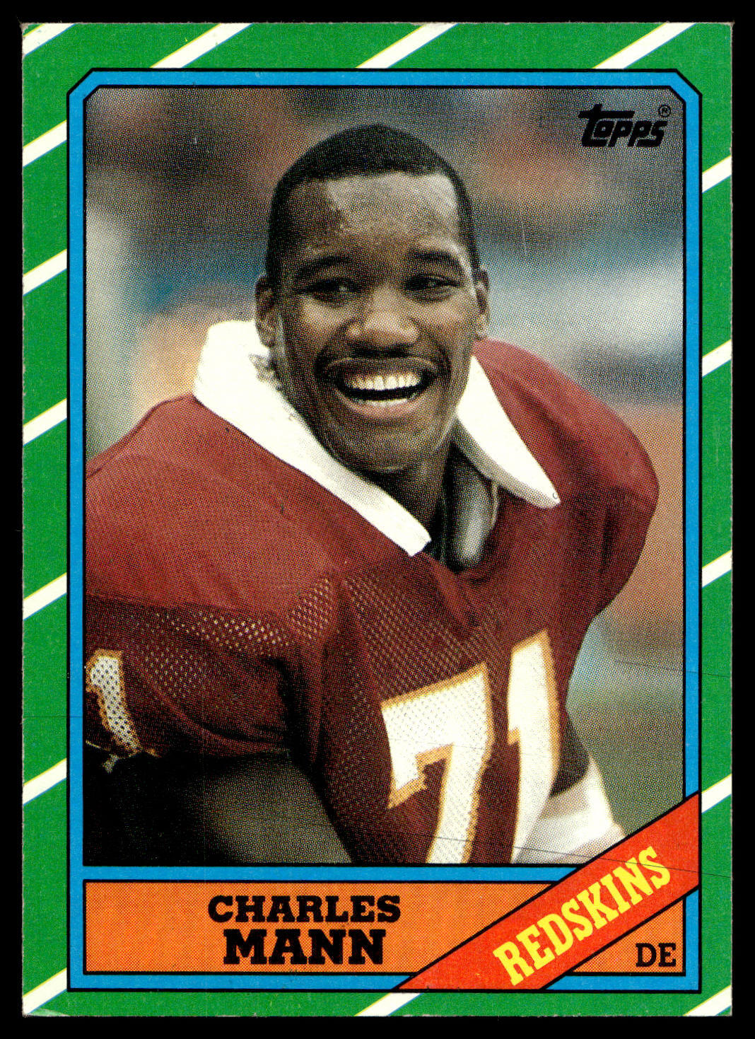 1986 Topps - #181 Charles Mann EX