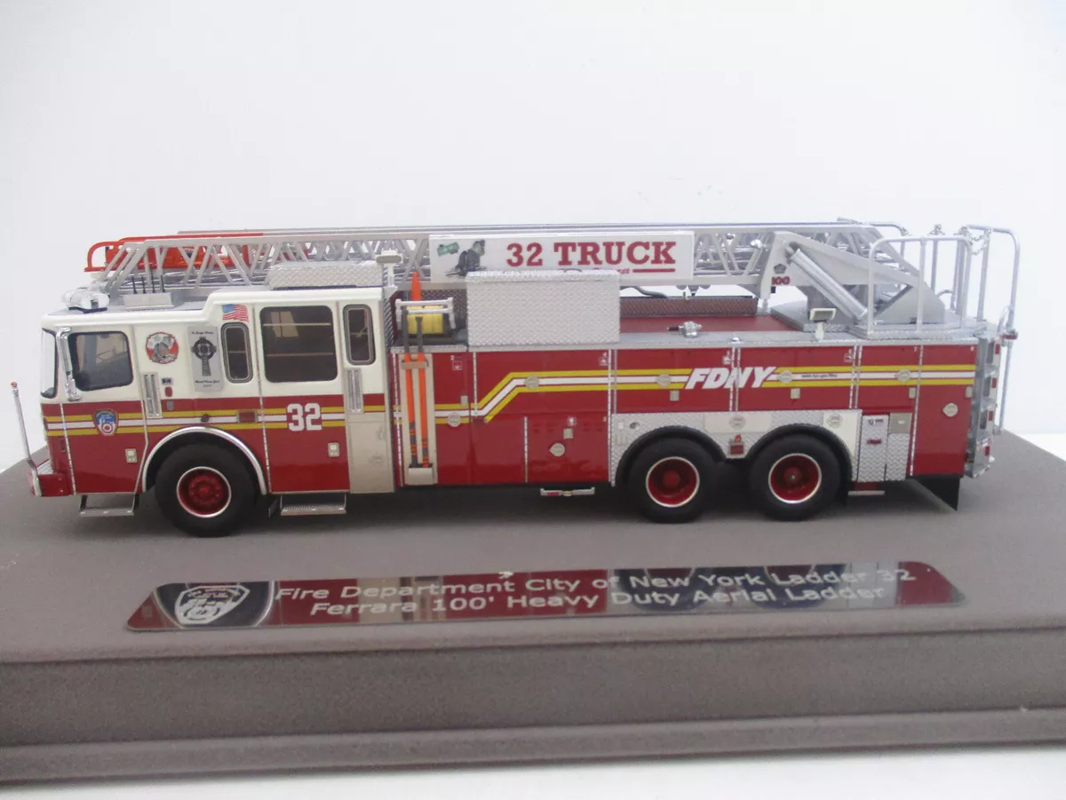 Fire Replicas FDNY Tower Ladder 1 Scale Model