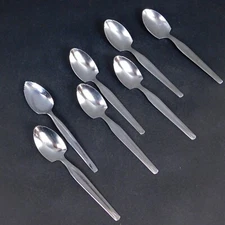 Citrus Fruit Grapefruit Spoons Serrated Lot of 7 Stainless mix China + Rogers