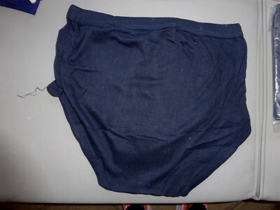 Slip Homme Daxon Bleu Marine - 100% Coton, Taille XXL (45/46) - Neuf Avec étiquettes