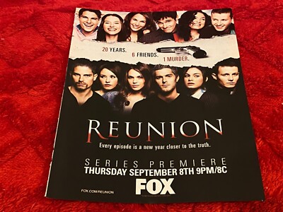 PEEP06 MAGAZINE ADVERT 11X8'' REUNION TV SHOW WILLESTES & DAVE ANNABLE