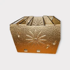 Vtg Folding Sterno Camp Stove Single Burner No Box