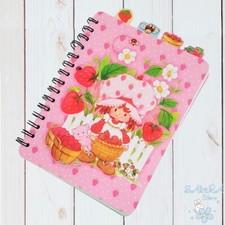 NWT STRAWBERRY SHORTCAKE JOURNAL DIARY 4 TABS SPIRAL BOOKMARKED NOTEBOOK 9X6  