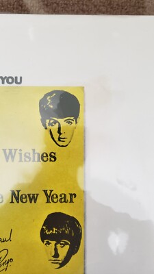 The BEATLES FROM THEN TO YOU CHRISTMAS RECORD 1970 FAN CLUB UK LP
