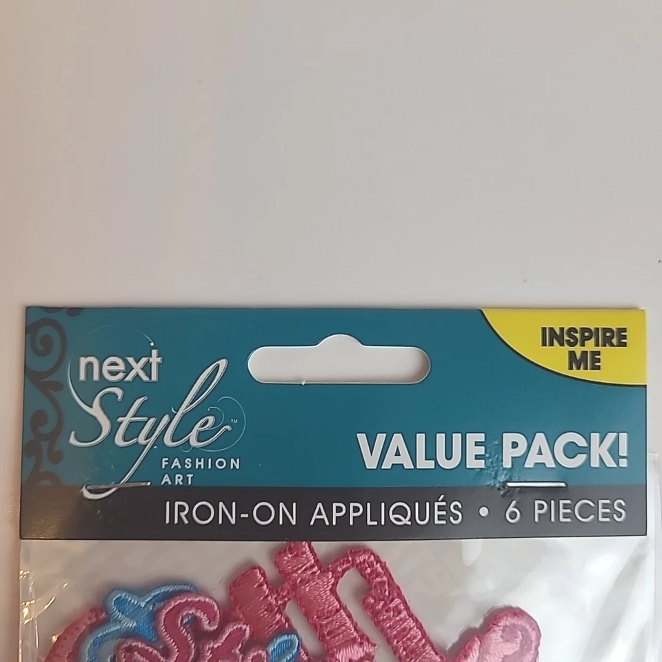 Inspire Me Iron On Patches 6 Pc. Next Style - Image 4 of 4