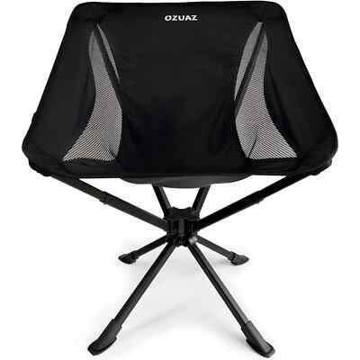 Swivel Portable Chair - 360° Customize Lightweight Aluminum Folding Chair .