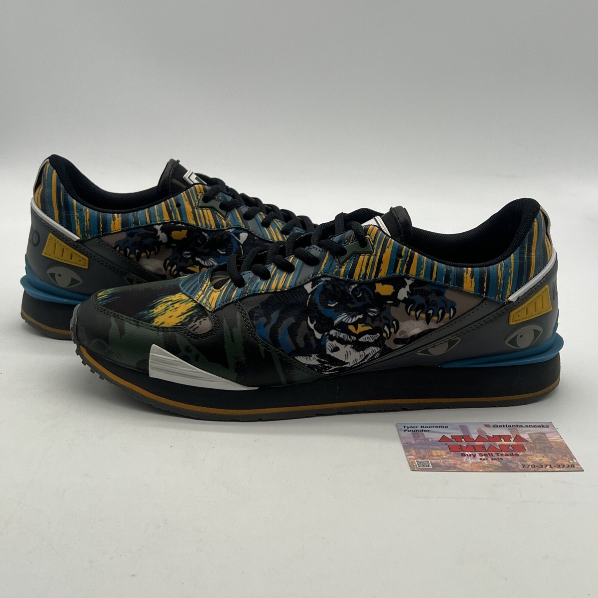 Size 10 Kenzo Flying Tiger K-run Sneakers