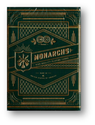 Monarch Green Edition Playing Cards Poker Spielkarten Kartenspiel