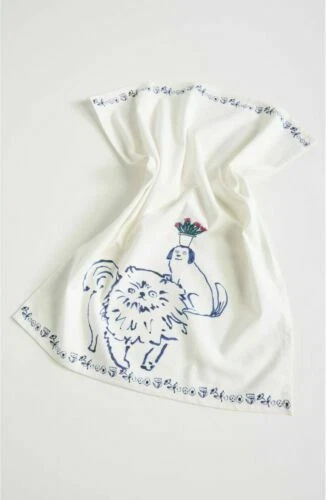 Anthropologie Animal Print Kitchen & Tea Towels