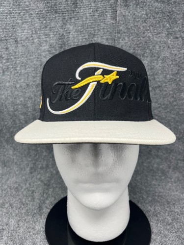 Adidas Golden State Warriors 2015 NBA Finals Snapback Hat Black Wool Blend - 第 1/9 張圖片