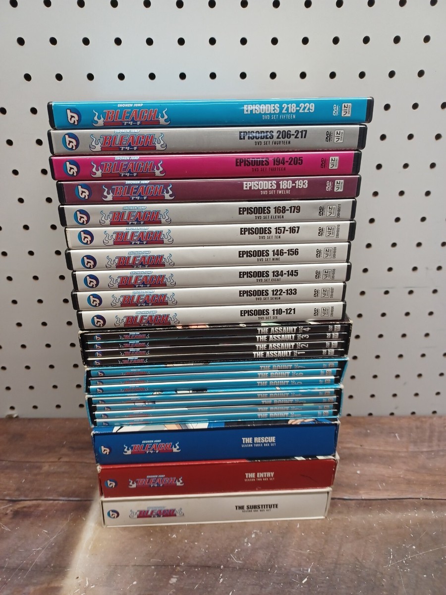 Bleach Anime Series 1-15 Dvd (read description) | eBay