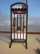 Home Decorators Collection Universal 5-Piece Fireplace Tool Set in Black 