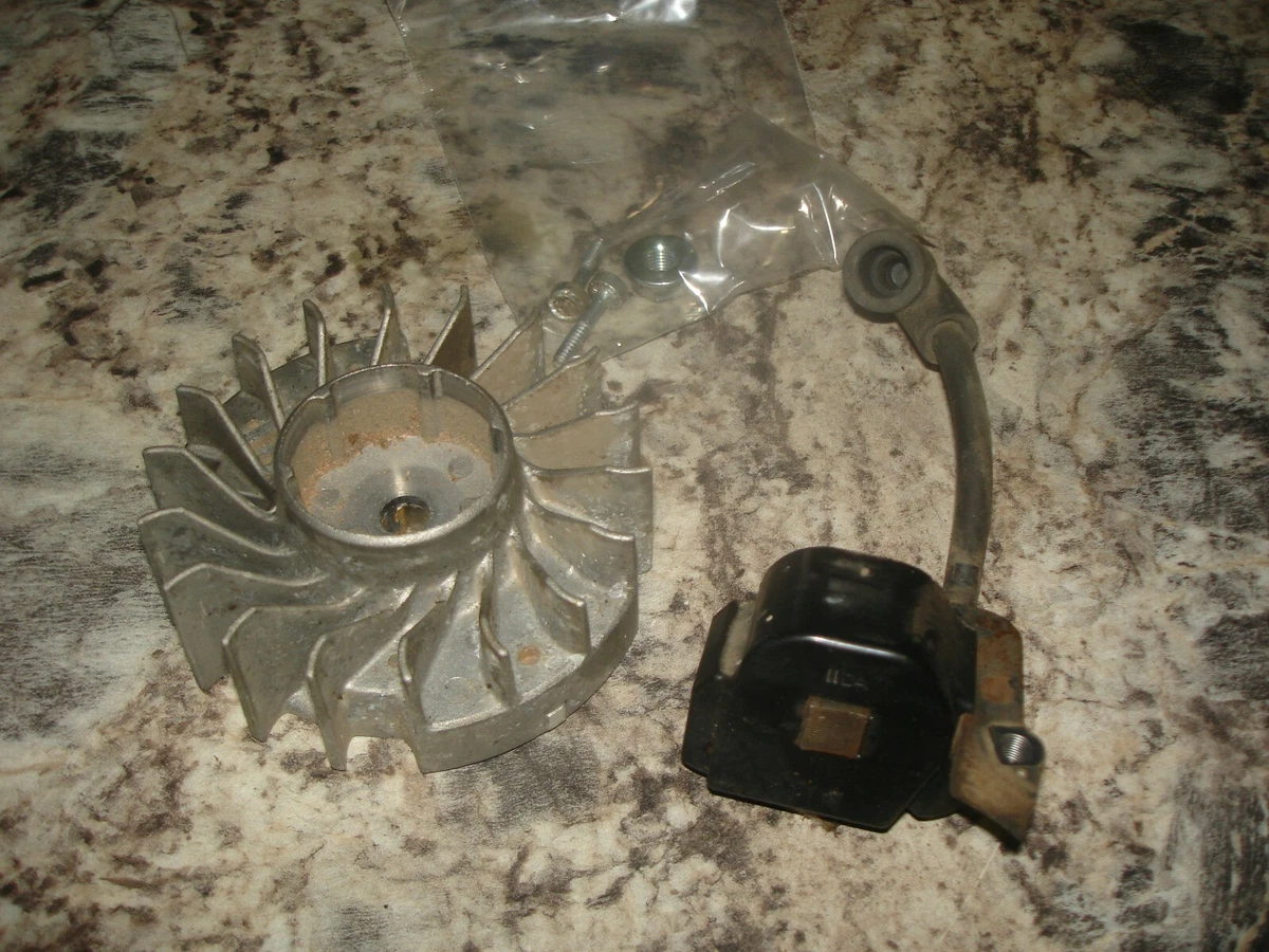 Stihl bg50 bg 50 coil and flywheel blower part only bin 1052