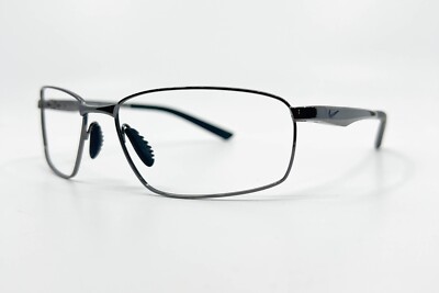 Nike EVO589 004 Avid Black Oval Metal Sunglasses Frames Black Mens