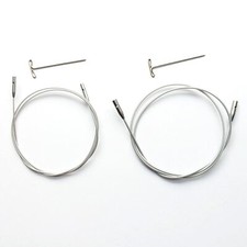 Chiaogoo SWIV360 Silver Cable 93Cm Small - 1Pc-image