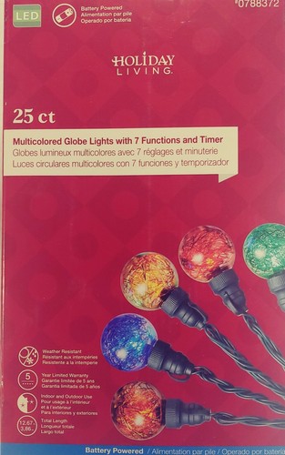 Battery Powered String Lights with 7 function lighting control inc Batteries - Picture 3 of 5