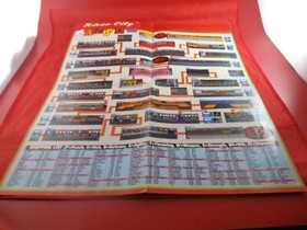 Dynowarz / River City Ransom NES Nintendo Power Foldable Promo Poster ONLY