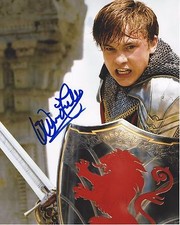 ACTOR WILLIAM MOSELEY SIGNED THE CHRONICLES OF NARNIA 8X10 PHOTO B W/COA ROYALS