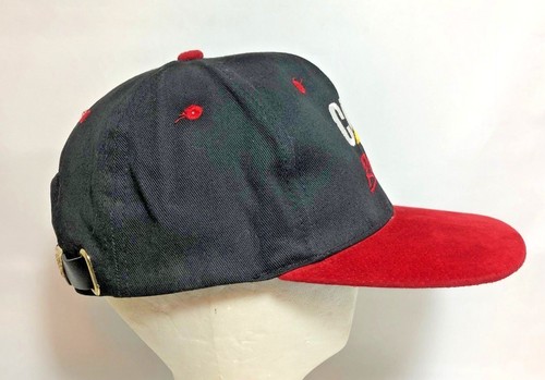 Caterpillar Team NASCAR Racing Baseball Cap schwarz mit roter Filzkrempe CAT Logo - Bild 5 von 9