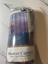 Disney FROZEN II Shower Curtain DESTINY AWAITS Super Soft Microfiber 70"x 72-NEW