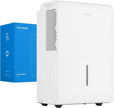 Homelabs Dehumidifier 7,000 Sq Ft Wi-Fi (50 Pint MAX 120 Pint at 95°F, 90% RH) f
